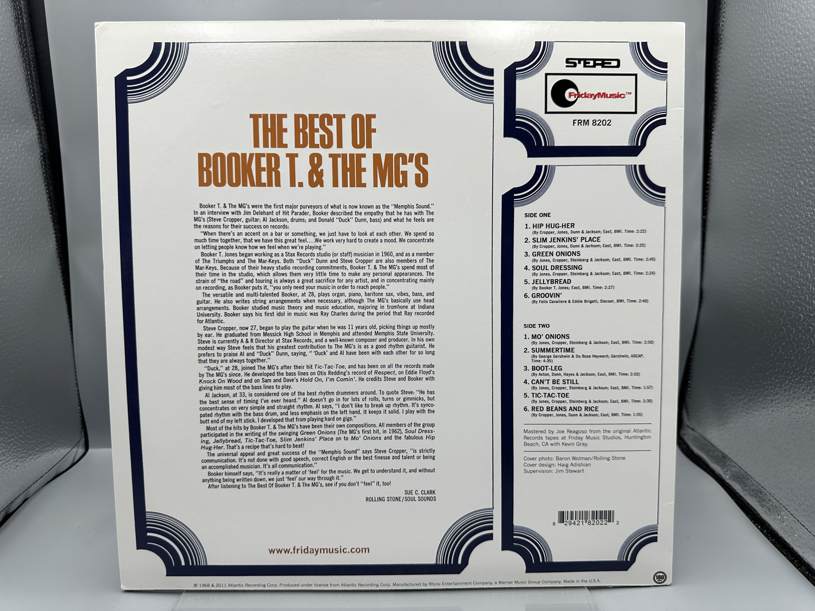 Booker T. & The MG's: The Best of Booker T. & The MG's (2011), reissue, 180g vinyl