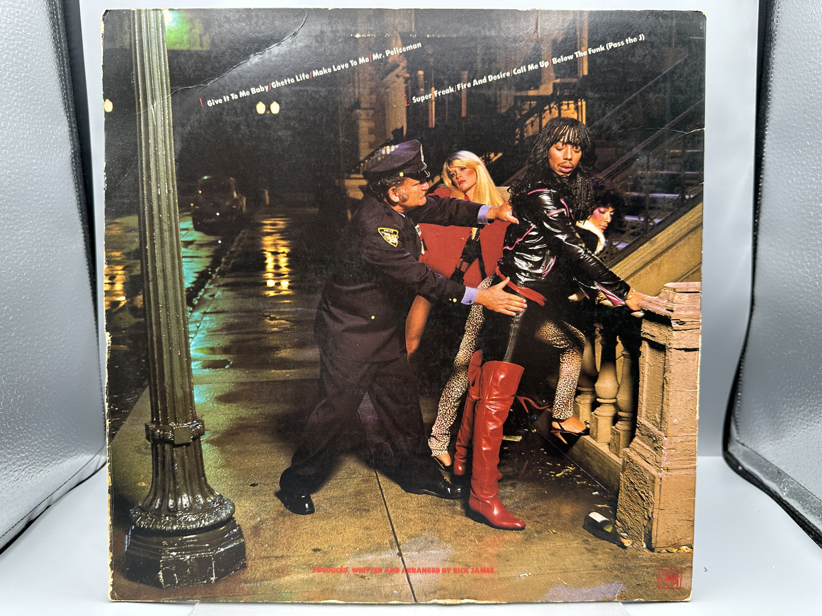 1981 Gordy Records Rick James Street Songs Vinyl Album - G8-1002M1