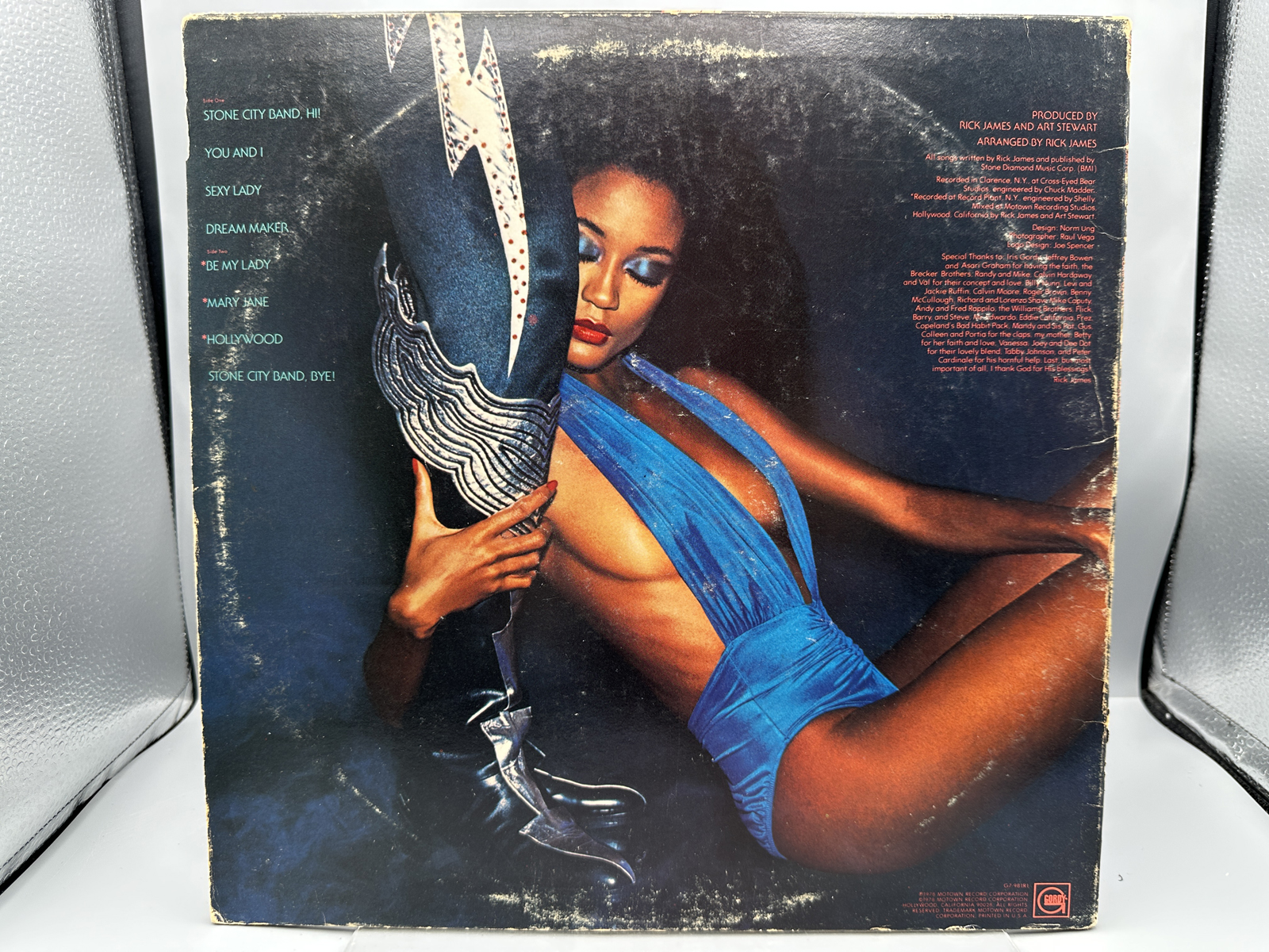 1978 Gordy Records Rick James And The Stone City Band Come Get It! Vinyl Album - G7-981R1