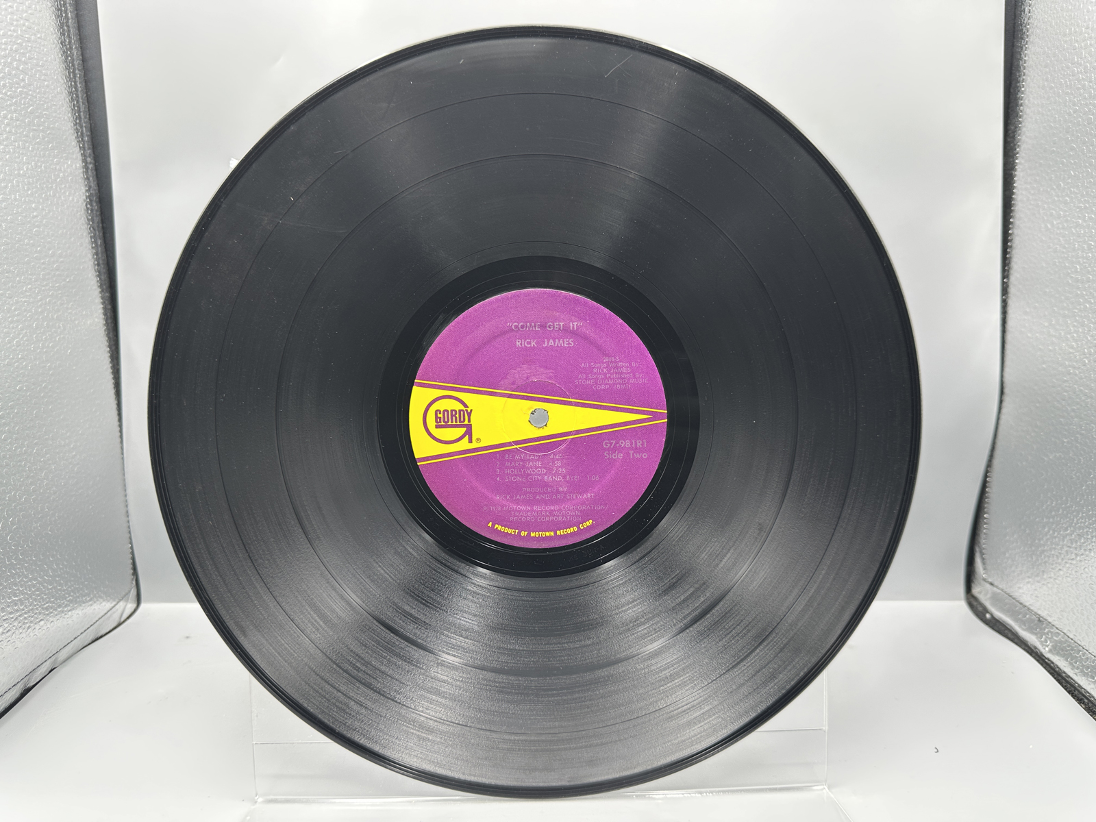 1978 Gordy Records Rick James And The Stone City Band Come Get It! Vinyl Album - G7-981R1