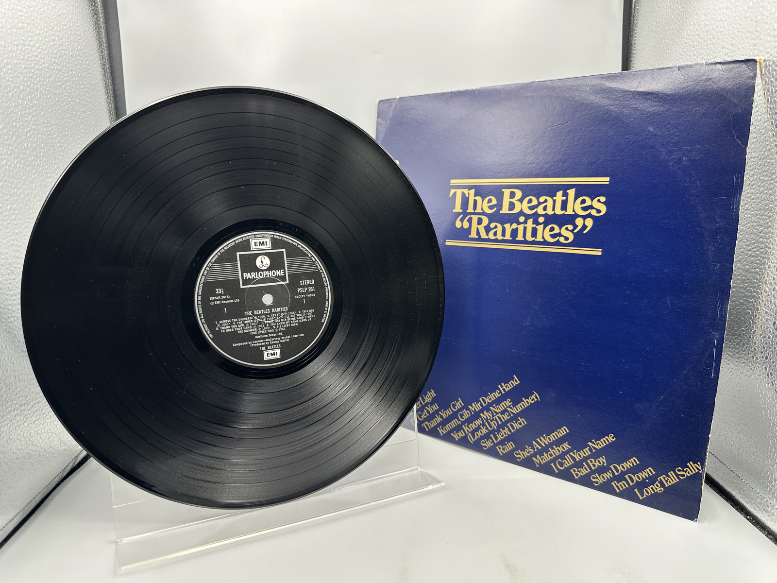 The Beatles: The Beatles Rarities (1979), issued as part of The Beatles Collection Box Set, UK pressing