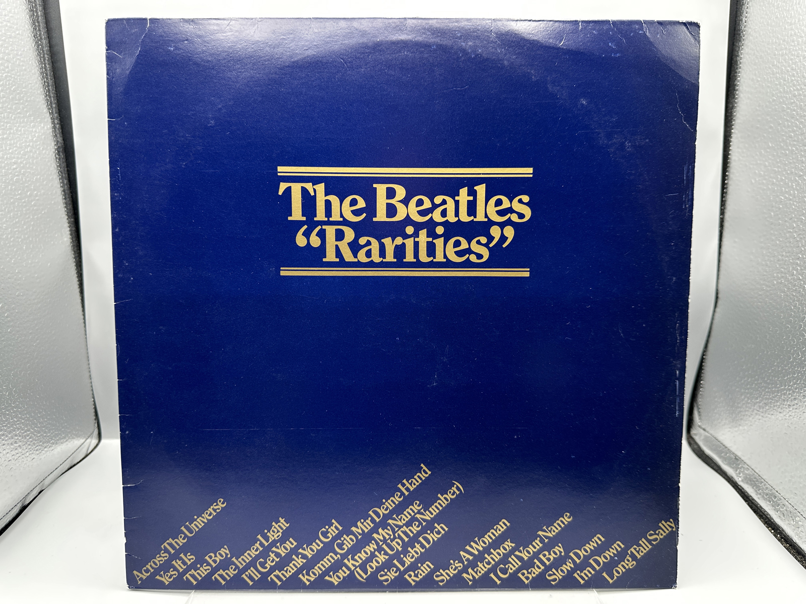 The Beatles: The Beatles Rarities (1979), issued as part of The Beatles Collection Box Set, UK pressing