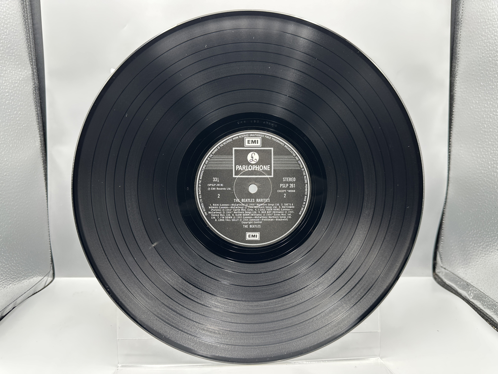 The Beatles: The Beatles Rarities (1979), issued as part of The Beatles Collection Box Set, UK pressing