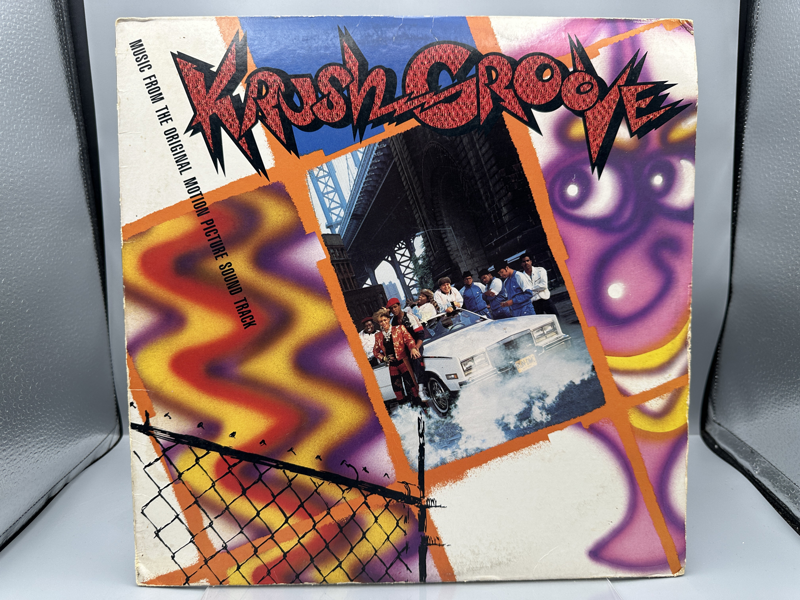 1985 Warner Bros. Records Krush Groove Music From The Original Motion Picture Soundtrack Vinyl Album - 1-25295