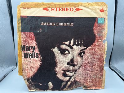 1960s Chung Sheng Records Mary Wells Love Songs To The Beatles Translucent Red Japanese 