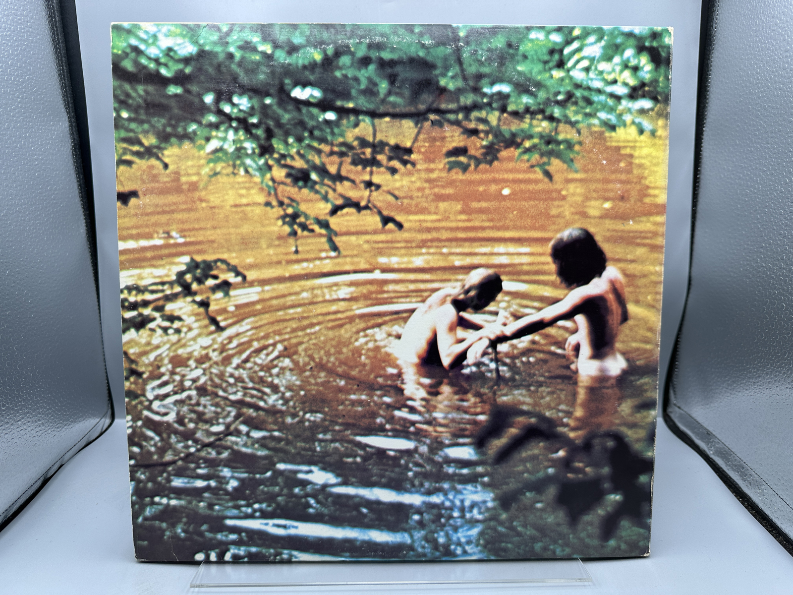 Woodstock - Music From The Original Soundtrack (1977), reissue, gatefold-over cover, 3 LPs
