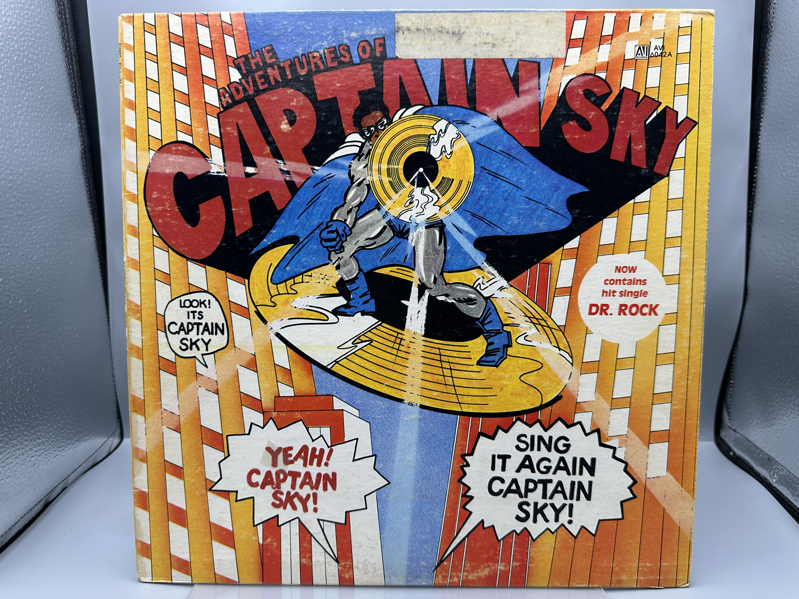 1979 AVI Records Captain Sky The Adventures of Captain Sky Vinyl Album - AVI-6042-3