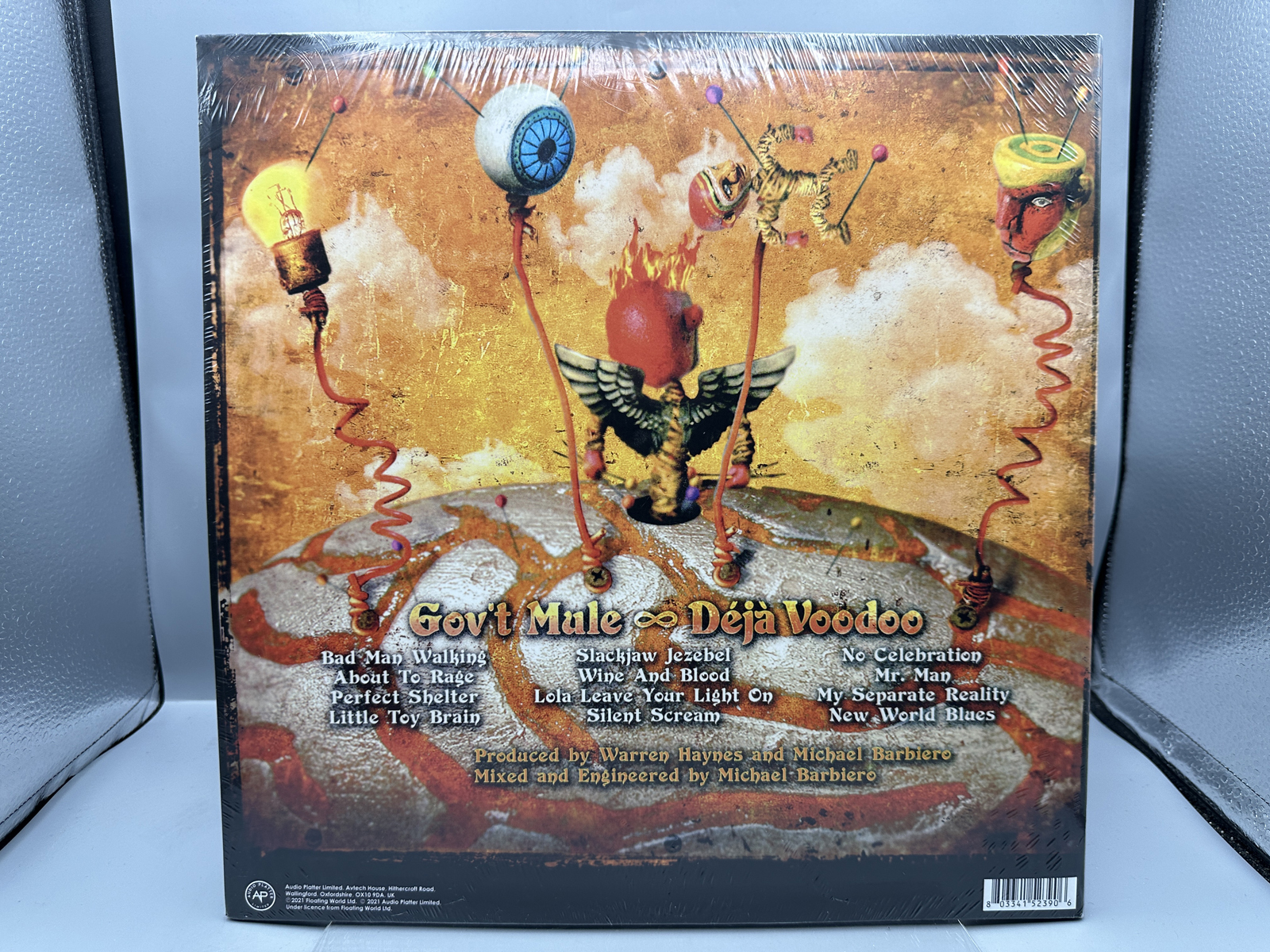 SEALED - Gov't Mule: Deja Voodoo (2021), Limited Edition, colored vinyl, Europe pressing, gatefold, 2 LPs