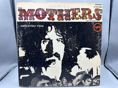 1967 Verve Records The Mothers Of Invention Absolutely Free Vinyl Album - V6/5013 - Frank Zappa 