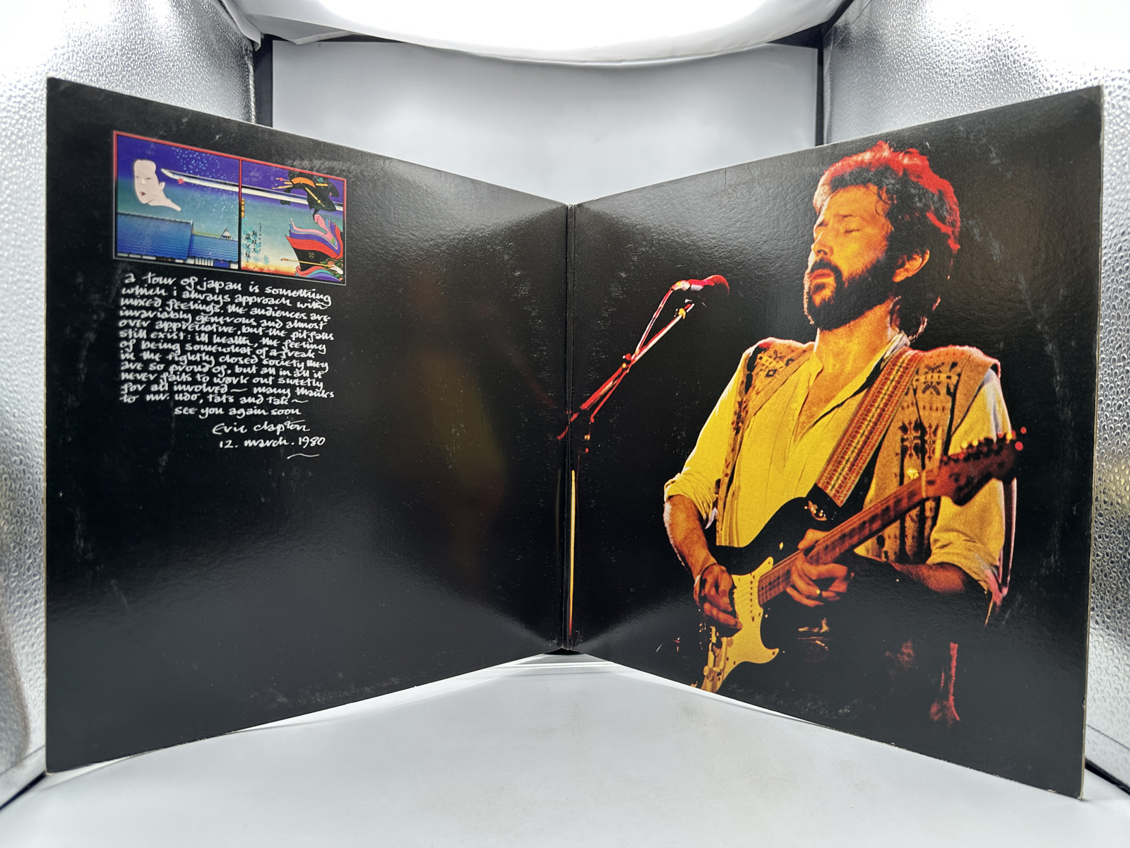 Eric Clapton: Just One Night (1980), gatefold, 2 LPs