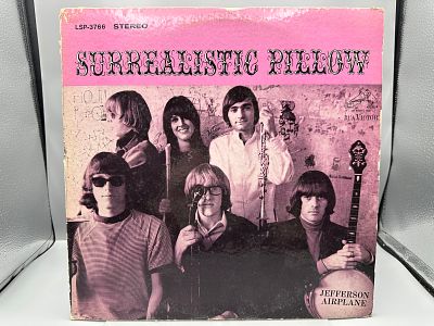 1967 RCA Victor Records Jefferson Airplane Surrealistic Pillow Vinyl Album - LSP-3766 - Records 
