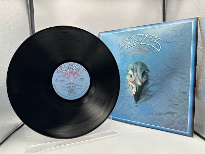 Eagles: Their Greatest Hits (1976), embossed cover - Records are untested by the auction house 