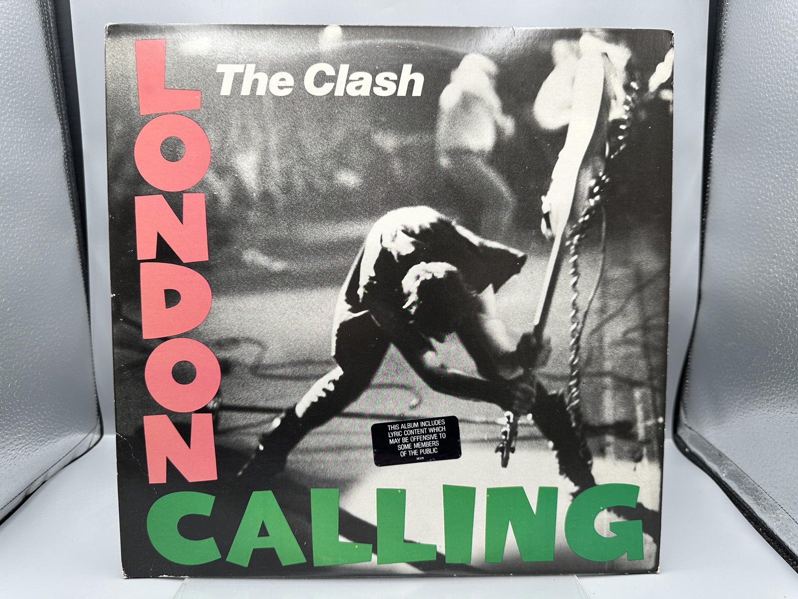 1979 Epic Records The Clash London Calling Vinyl Album W/ Advisory Sticker - E2 36328
