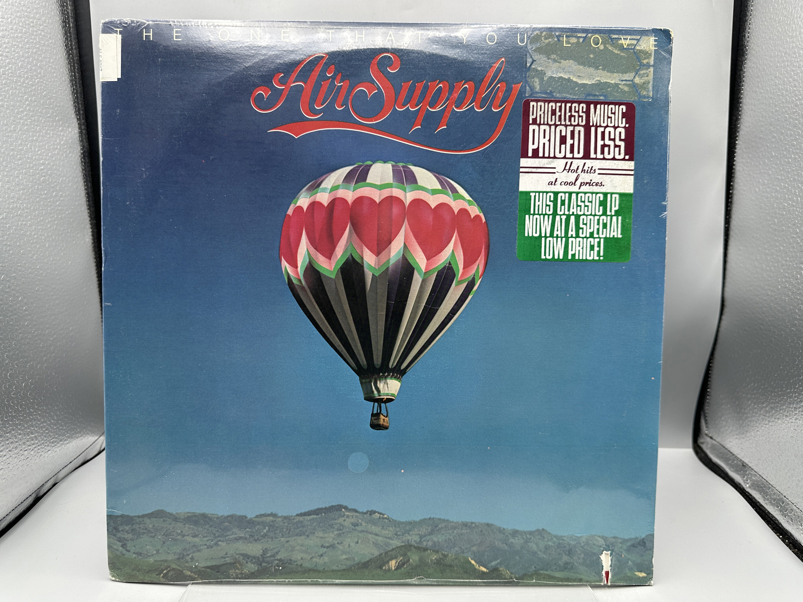SEALED - Air Supply: The One That You Love (1981), promo notch in cover