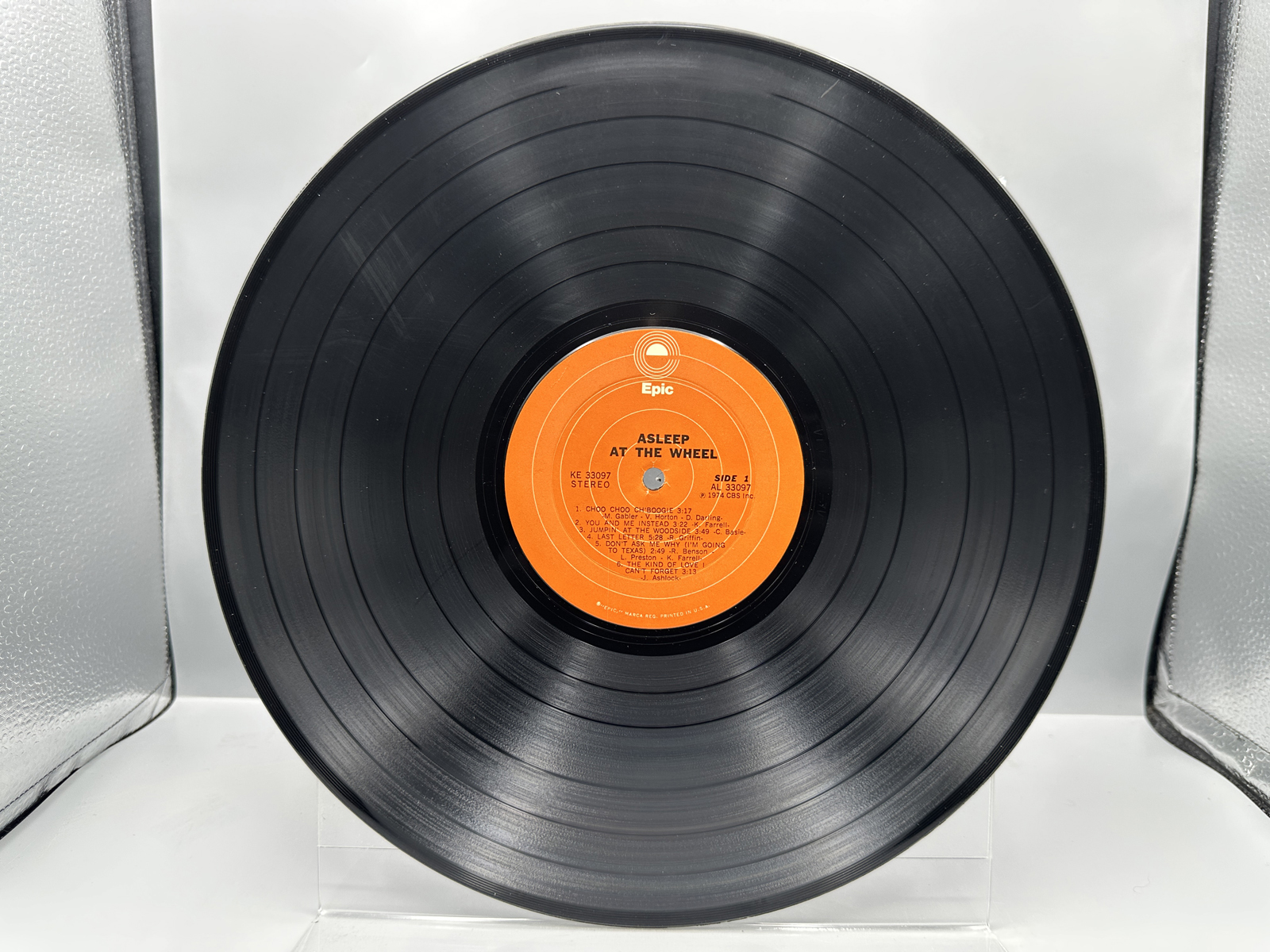 Asleep At The Wheel (2 LP Lot): Self-titled (1974); and Collision Course (1978)