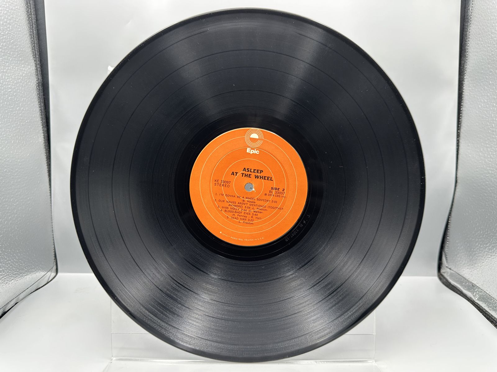 Asleep At The Wheel (2 LP Lot): Self-titled (1974); and Collision Course (1978)