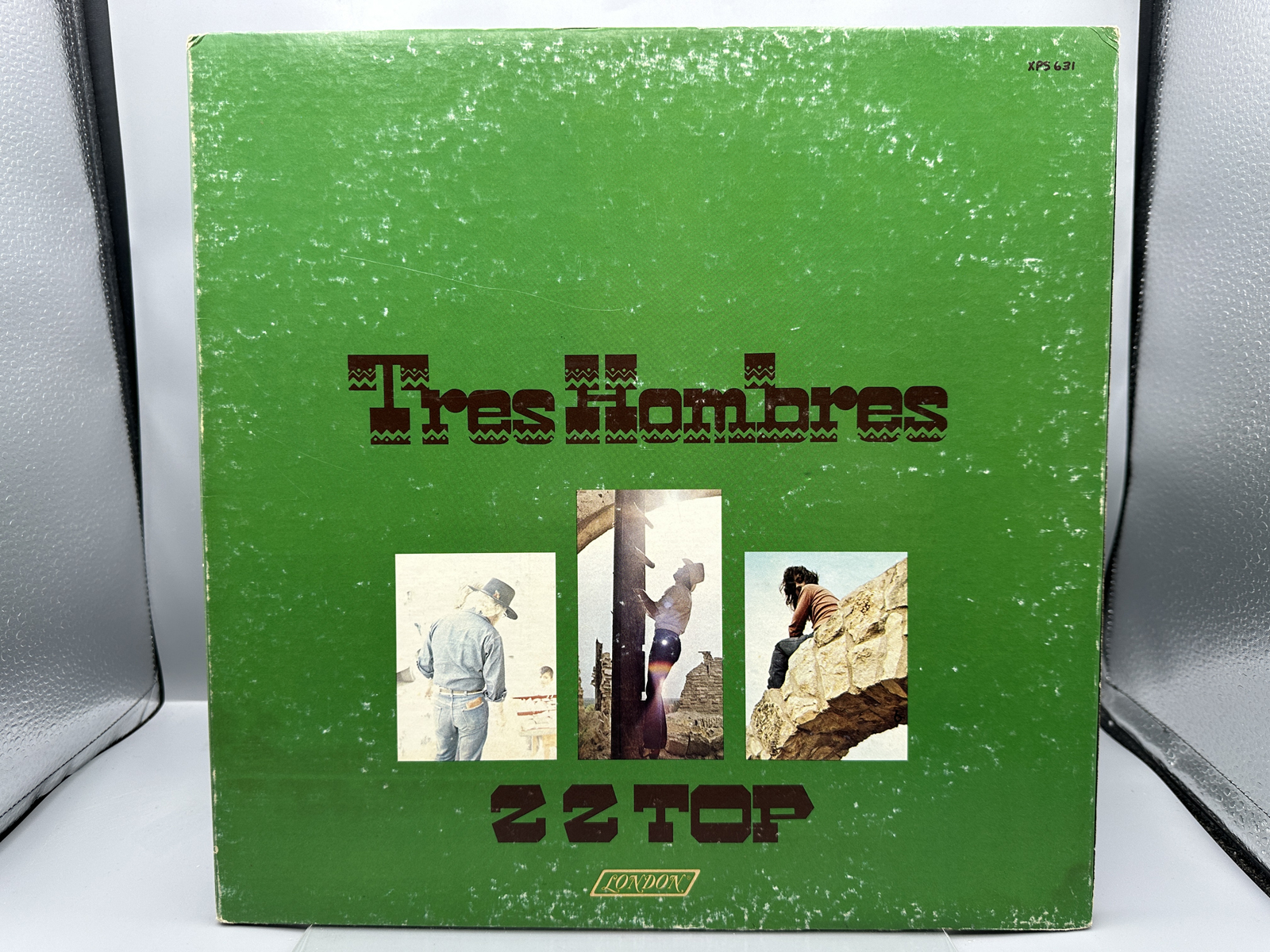 1973 London Records ZZ Top Tres Hombres Vinyl Album - XPS 631