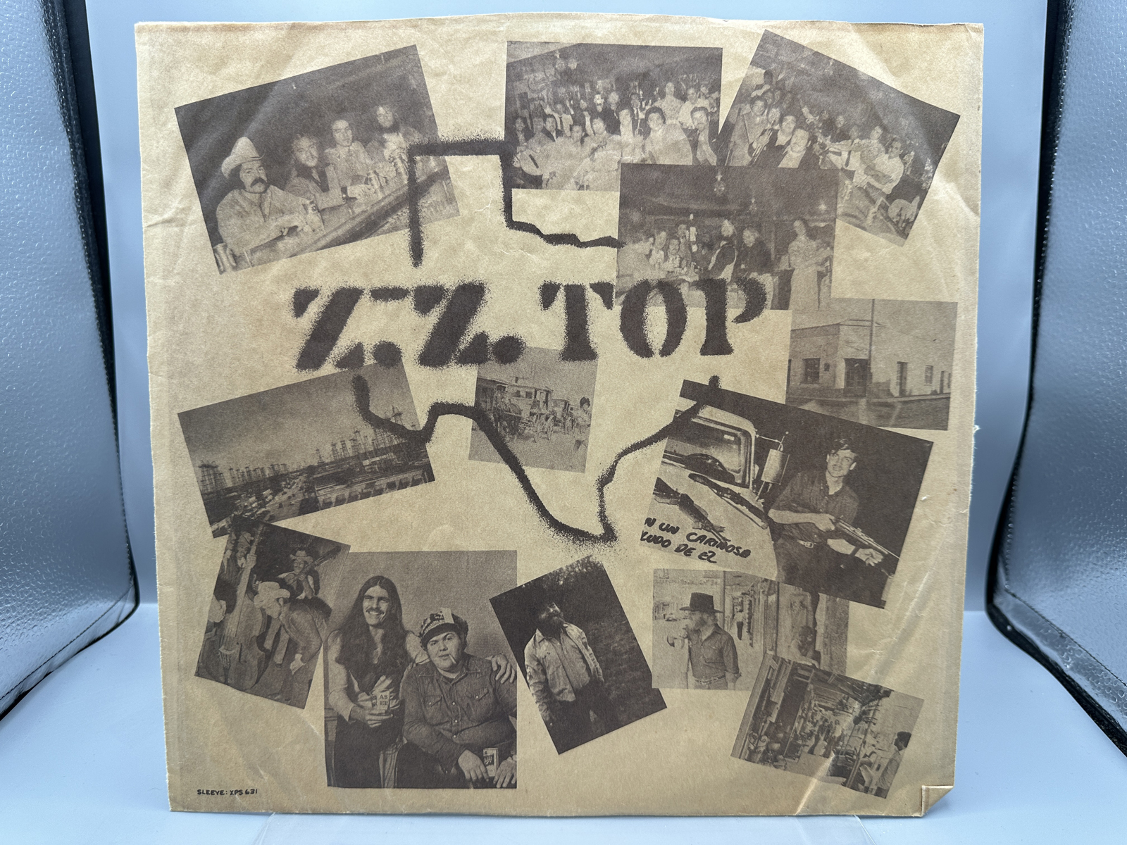 1973 London Records ZZ Top Tres Hombres Vinyl Album - XPS 631