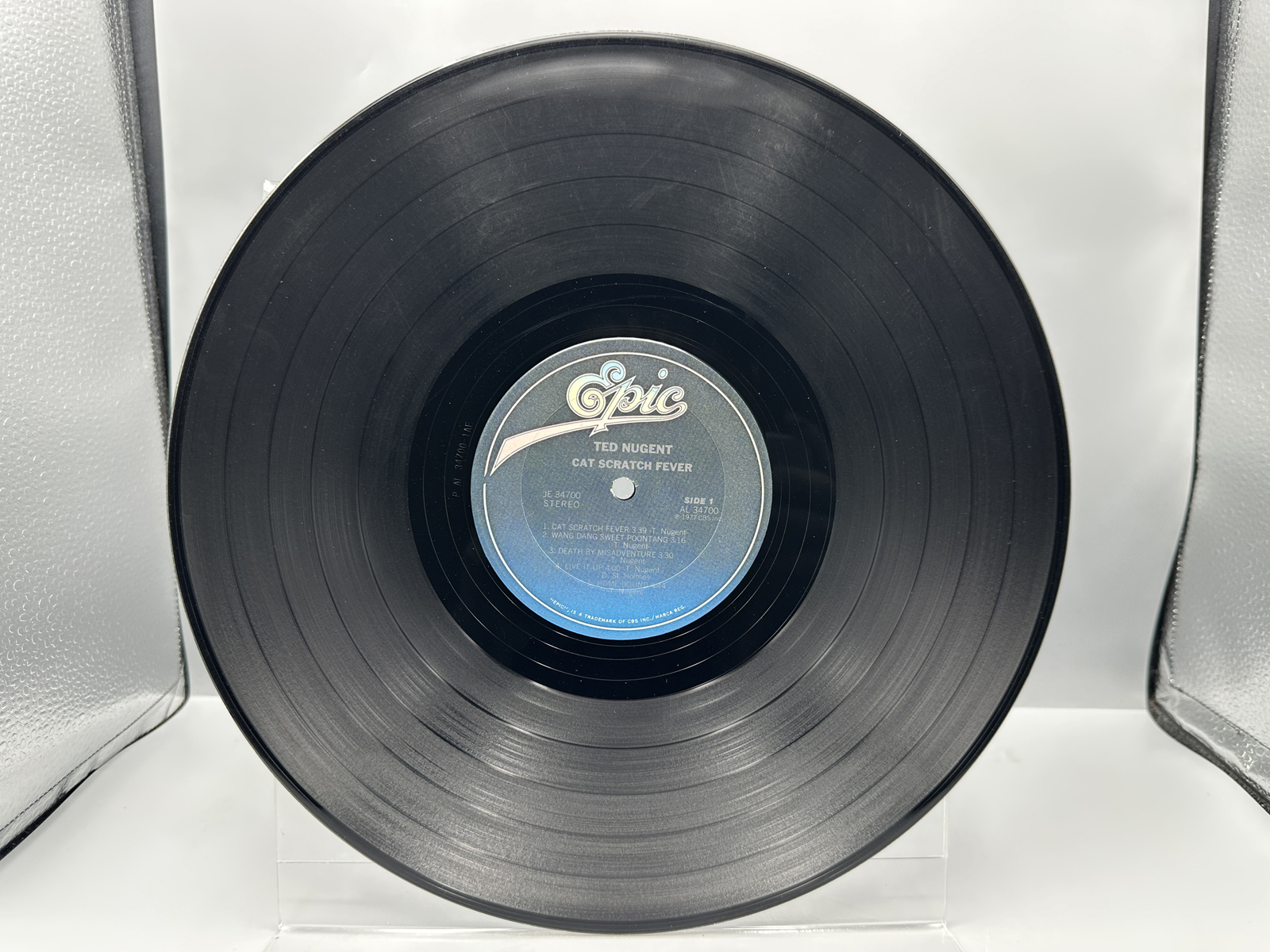 Ted Nugent (2 LP Lot): Cat Scratch Fever (1982), reissue, gatefold; and Penetration (1984), cover has promo notch