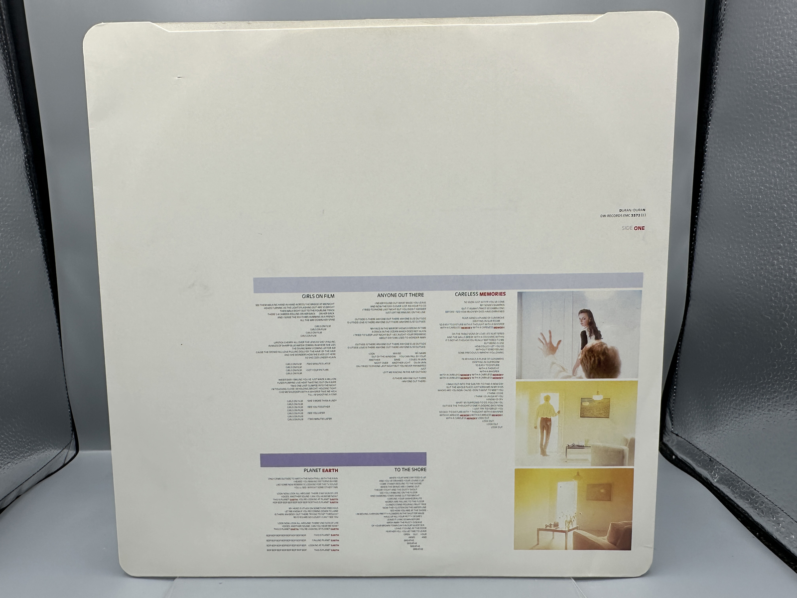 1981 EMI Records Duran Duran Self-Titled Debut UK Pressing Vinyl Album - EMC 3372