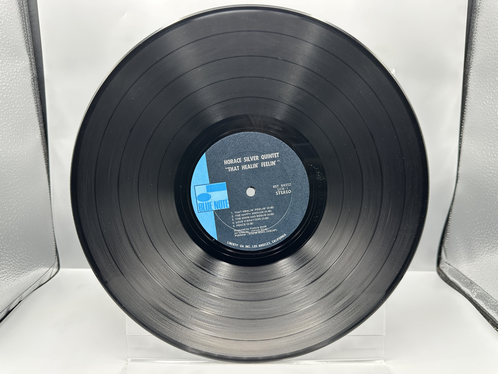 Horace Silver Quintet: That Healin' Feelin' - The United States Of Mind Phase 1 (1970), Blue Note label, Van Gelder engineered, gatefold, co