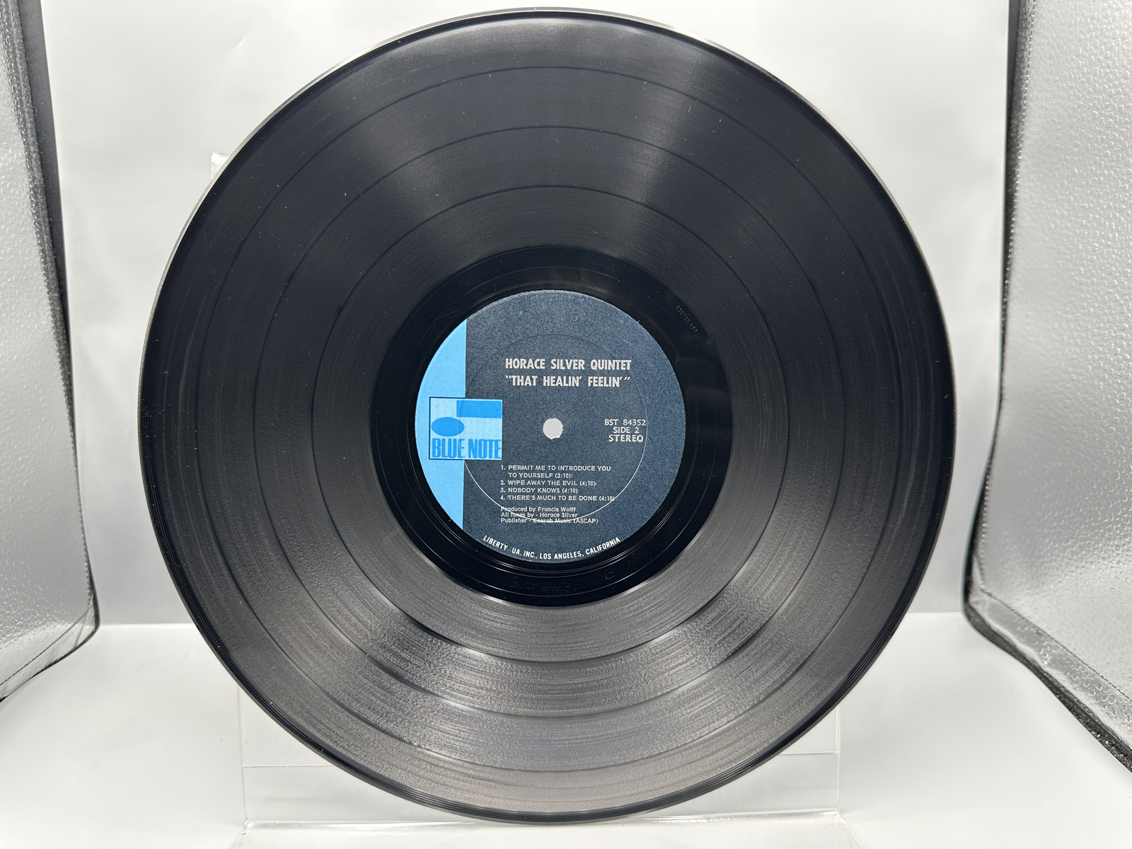 Horace Silver Quintet: That Healin' Feelin' - The United States Of Mind Phase 1 (1970), Blue Note label, Van Gelder engineered, gatefold, co