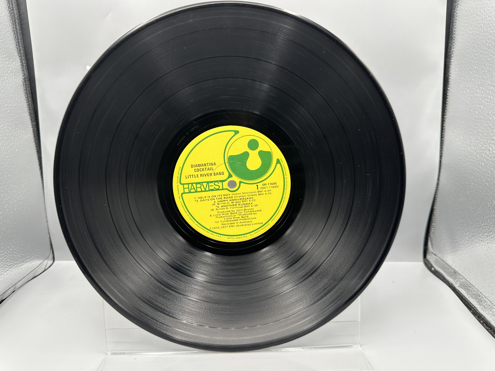 1977 Harvest Records Little River Band Diamantina Cocktail Vinyl Album - SW-11645
