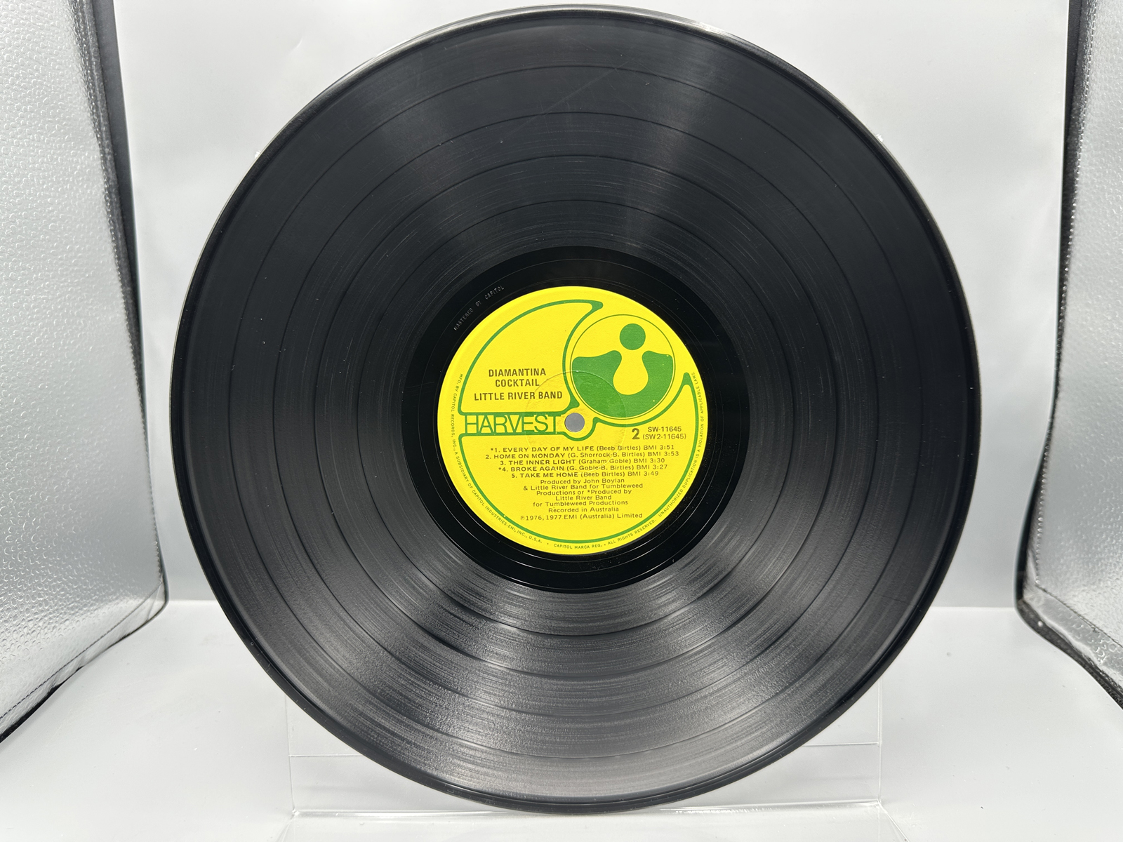 1977 Harvest Records Little River Band Diamantina Cocktail Vinyl Album - SW-11645