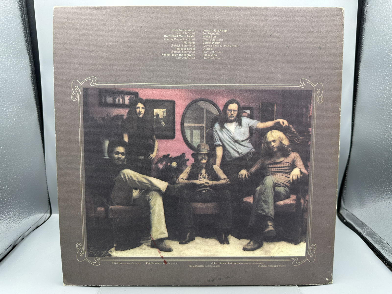 1972 Warner Bros. Records The Doobie Brothers Toulouse Street Vinyl Album - BS 2634