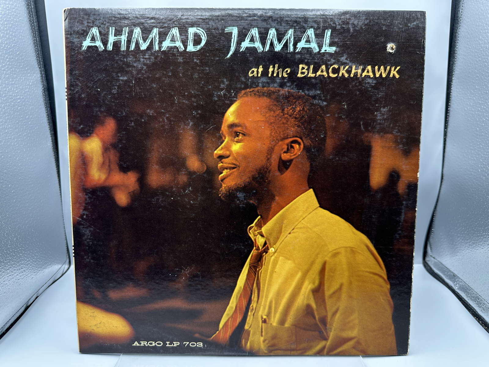 Ahmad Jamal : At The Blackhawk (1962), Argo label, promo hole in cover
