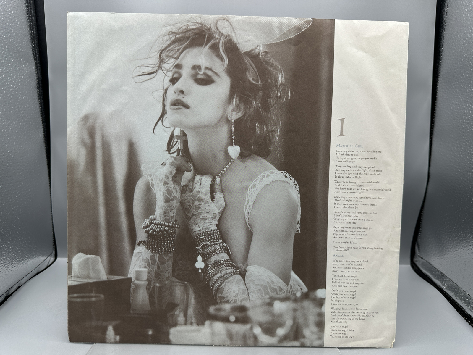 Madonna: Like A Virgin (1984), cover has light creasing