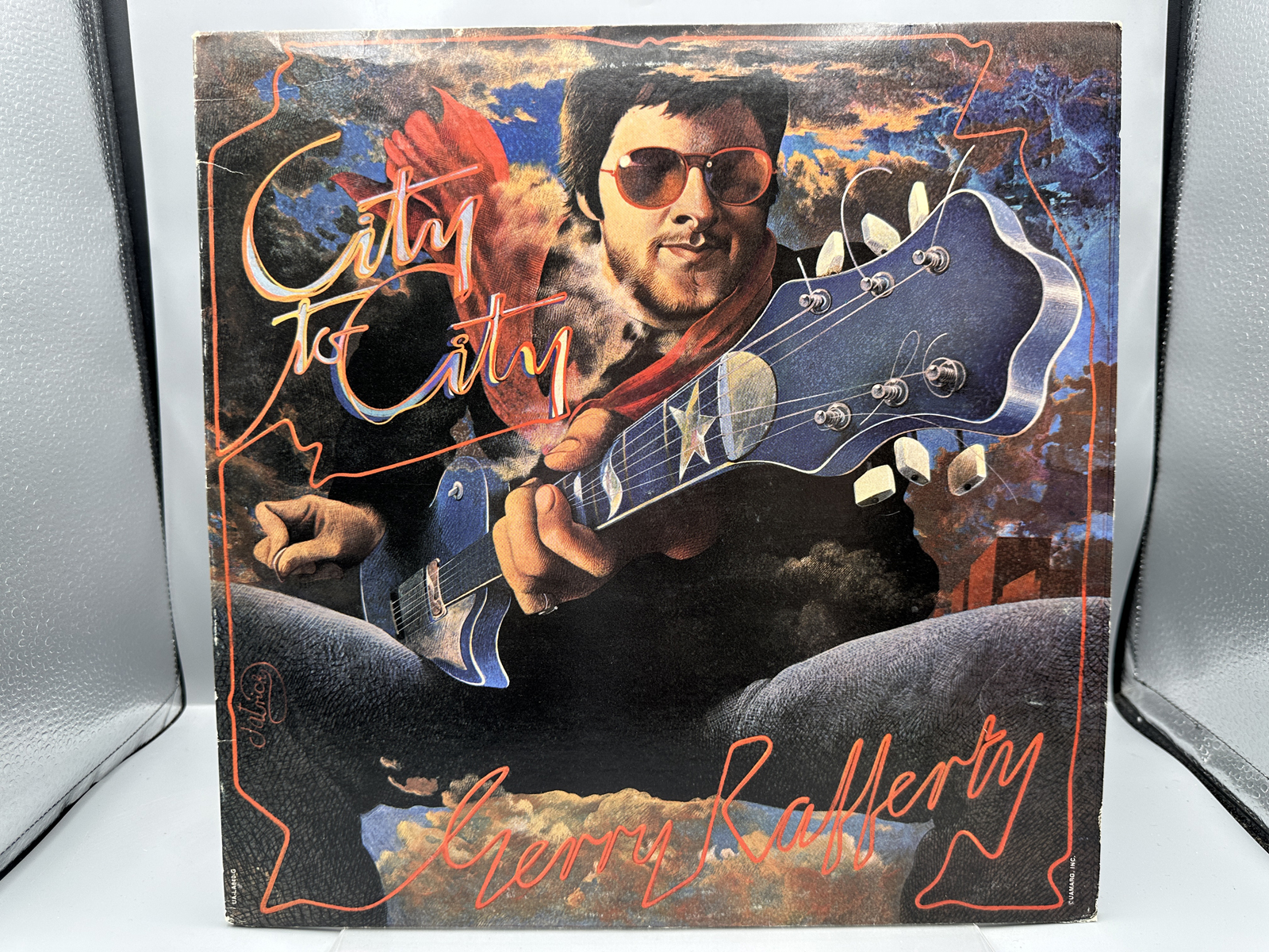 1978 United Artists Records Gerry Rafferty City to City Vinyl Album - UA-LA840-G