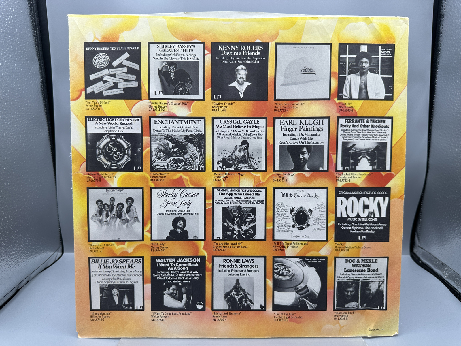 1978 United Artists Records Gerry Rafferty City to City Vinyl Album - UA-LA840-G