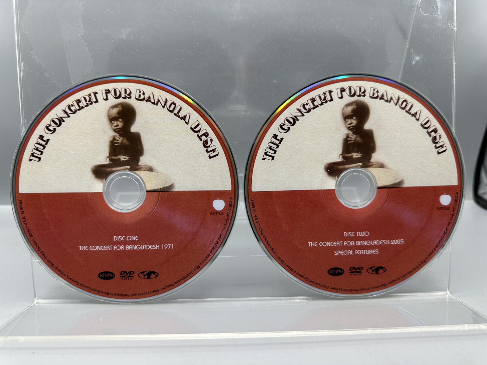 George Harrison and Friends: The Concert For Bangladesh (2005), Deluxe Limited Edition, Numbered (1,033/100,000 Worldwide), 2-DVD Box Set (T