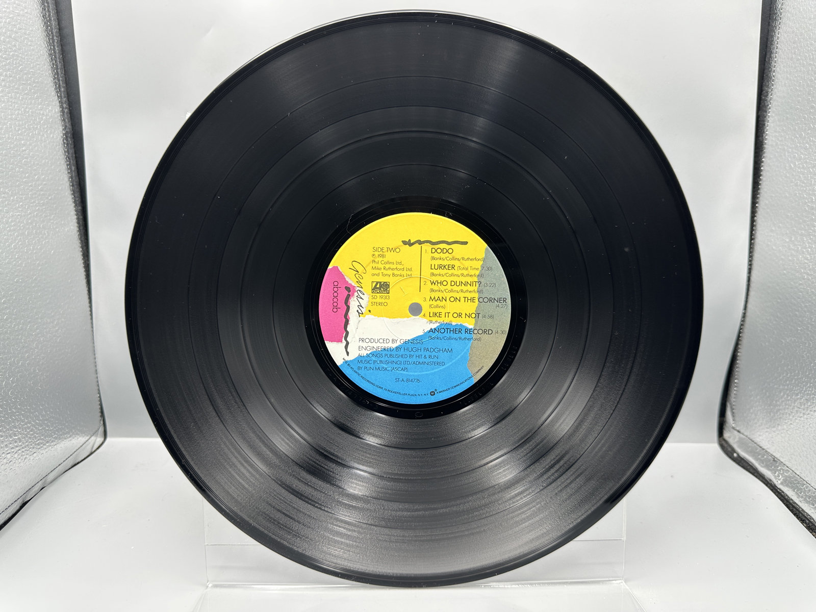 1981 Atlantic Records Genesis Abacab Vinyl Album - SD 19313