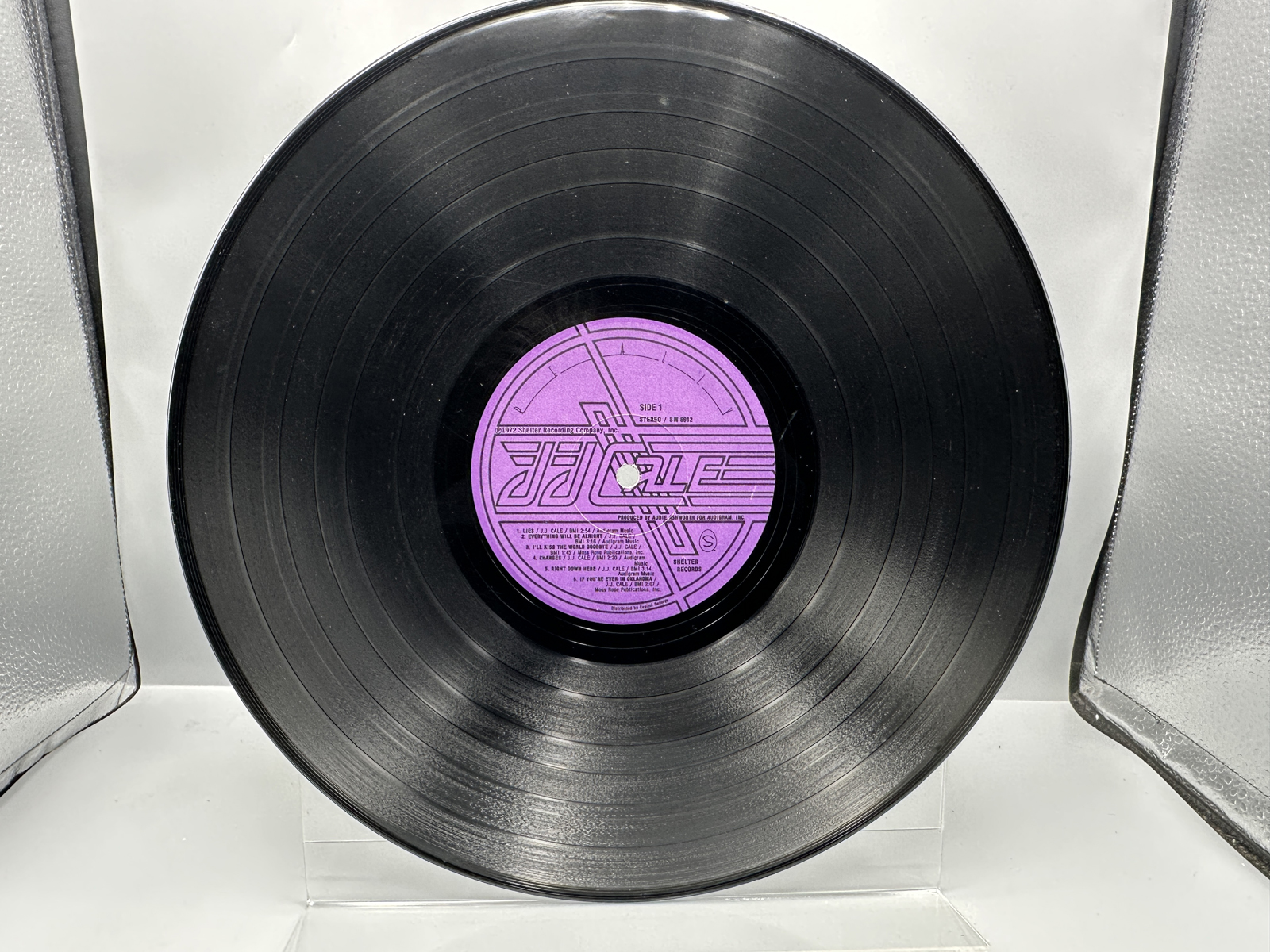 1972 Shelter Records J.J. Cale Really Vinyl Album - SW-8912