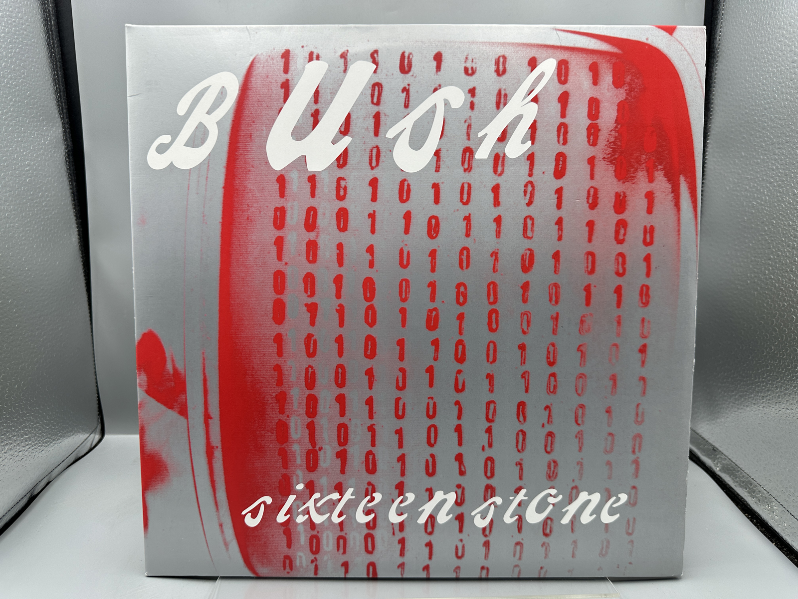 Bush: Sixteen Stone (2021), Limited Edition - 750 copies, yellow opaque vinyl, reissue, gatefold, 2 LPs