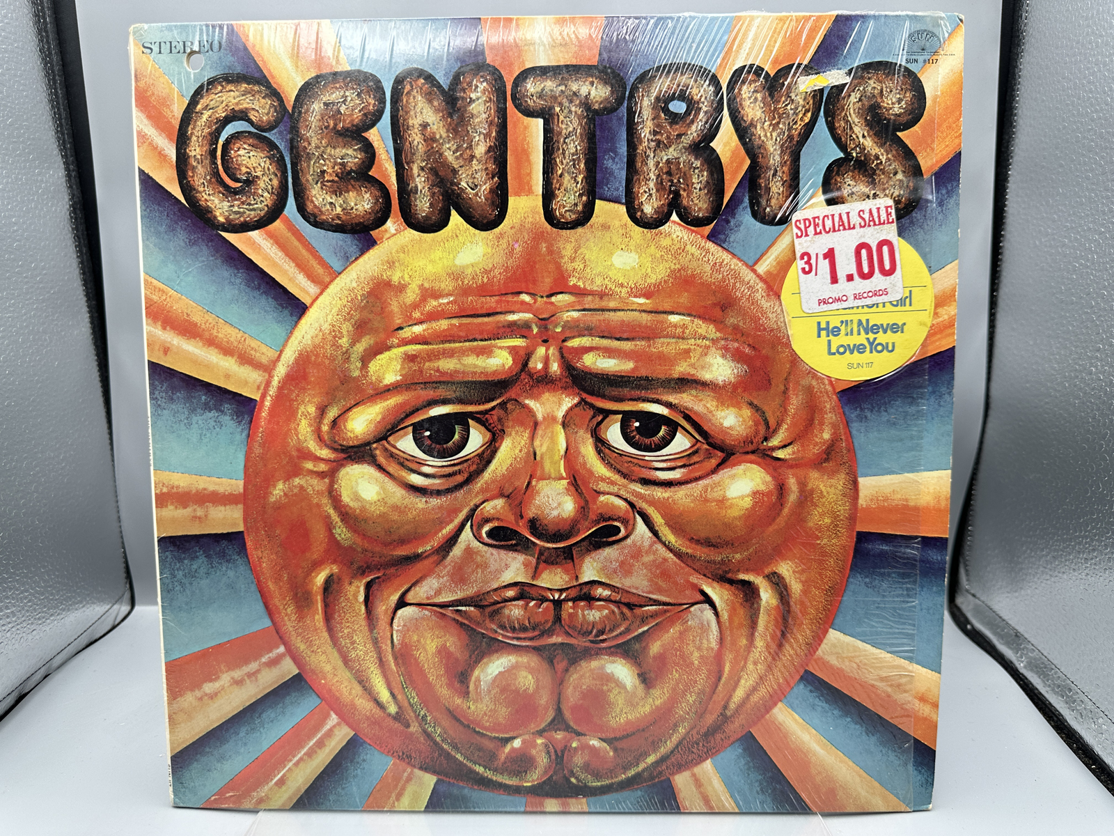 1970 Sun Records The Gentrys Self-Titled Vinyl Album - SUN #117