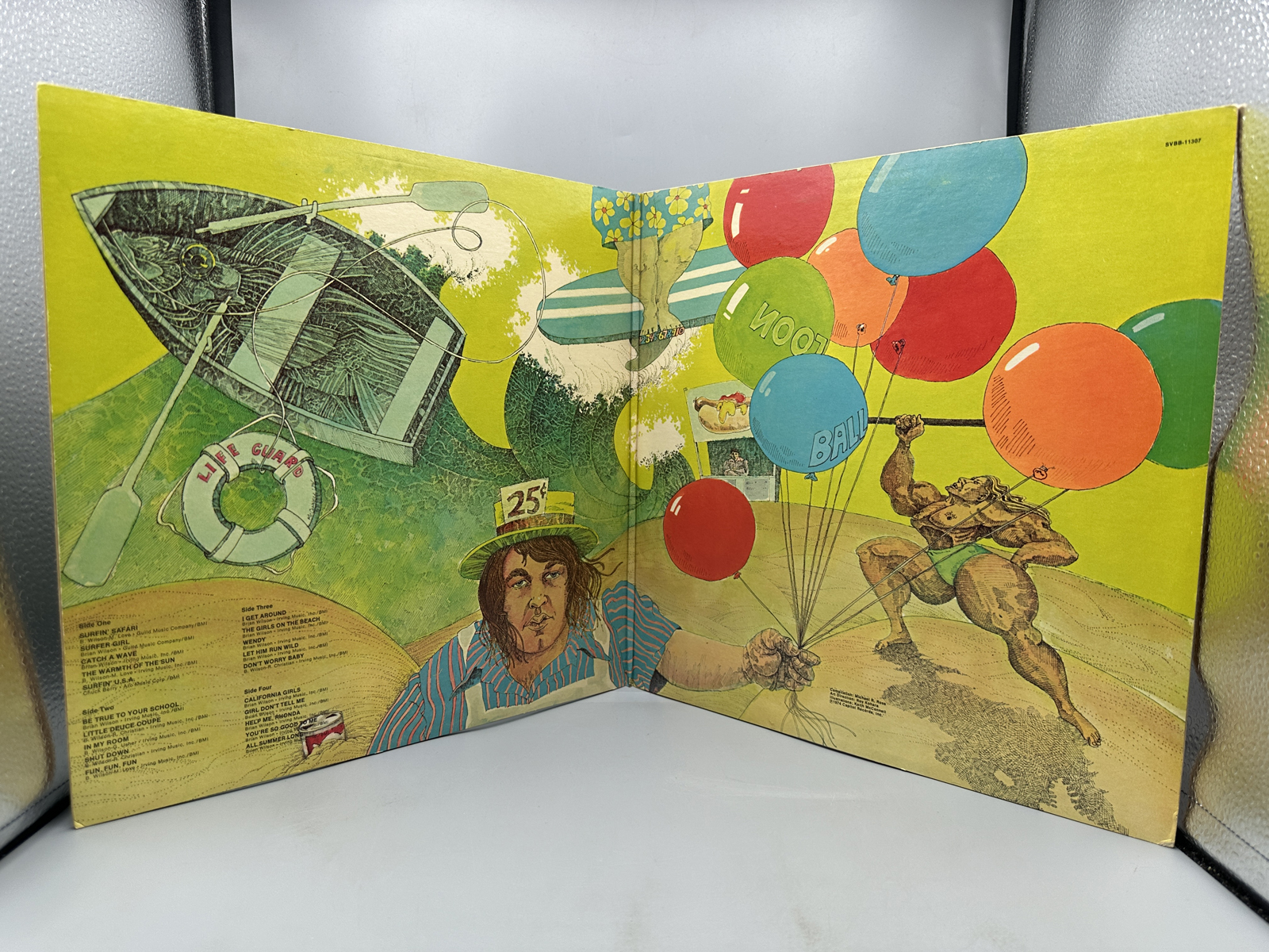 The Beach Boys (2 LP Lot): Endless Summer (1974), gatefold, 2 LPs; and Best Of The Beach Boys Volume 2 (1972), reissue