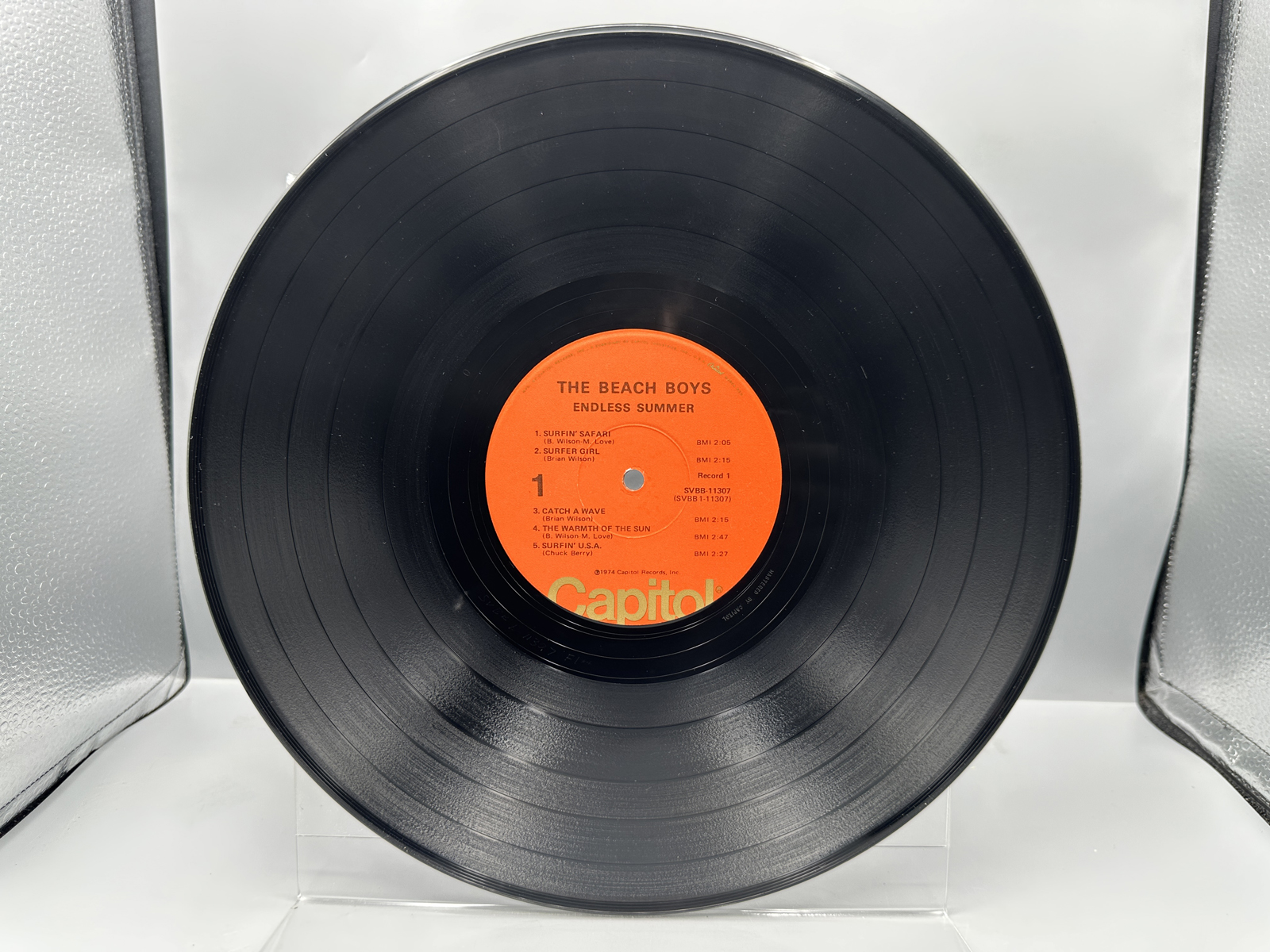 The Beach Boys (2 LP Lot): Endless Summer (1974), gatefold, 2 LPs; and Best Of The Beach Boys Volume 2 (1972), reissue