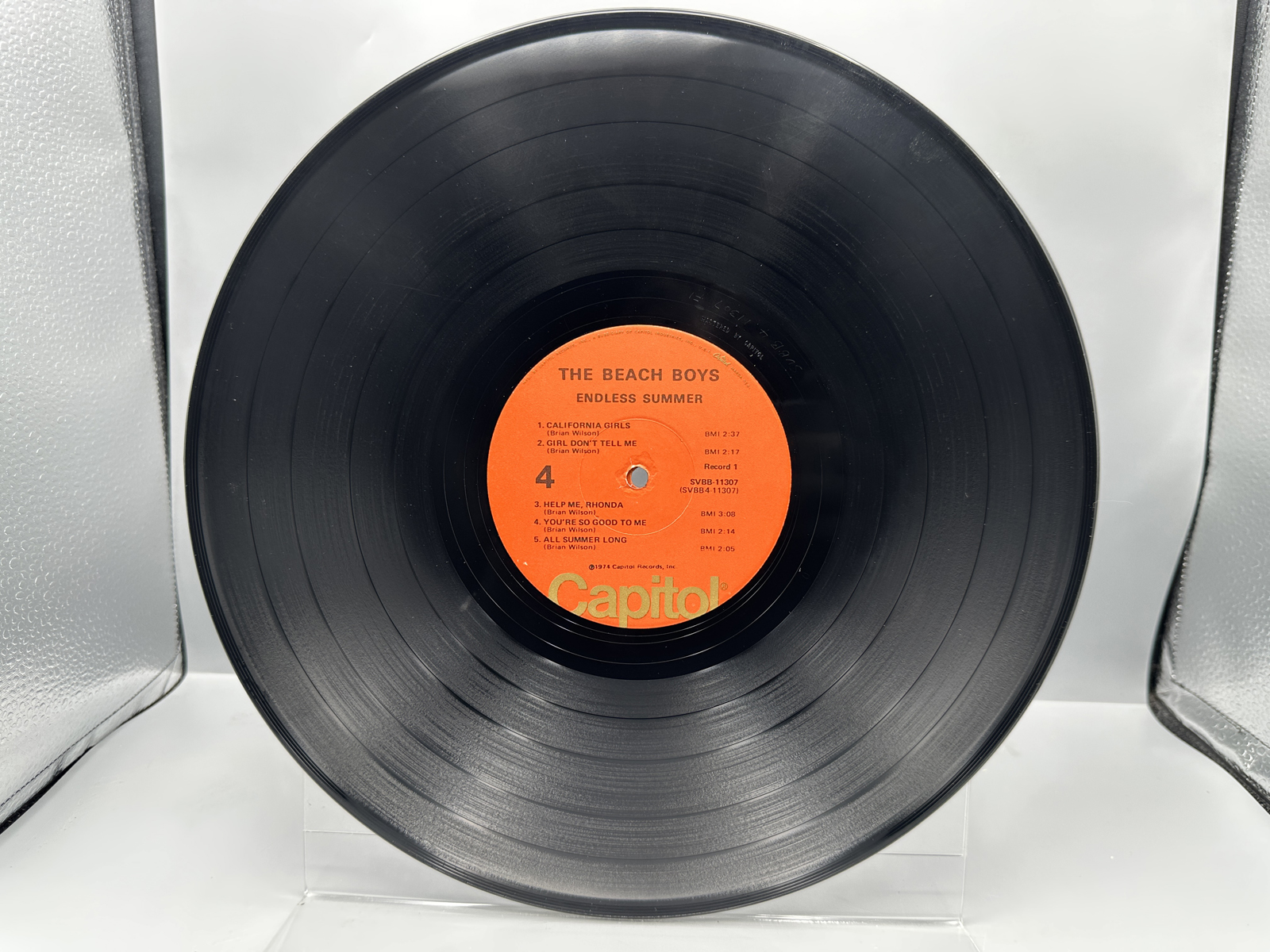 The Beach Boys (2 LP Lot): Endless Summer (1974), gatefold, 2 LPs; and Best Of The Beach Boys Volume 2 (1972), reissue