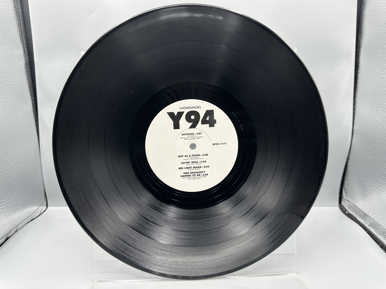 1998 Y94 Records Homemade Album Volume I Compilation Vinyl Album - SPRO-9035