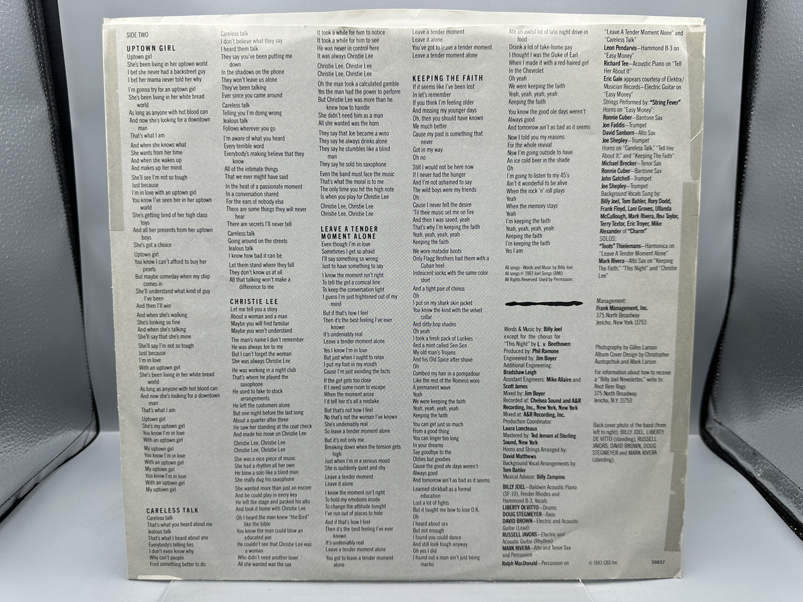 Billy Joel (2 LP Lot): An Innocent Man (1983); and Songs In The Attic (1981), gatefold