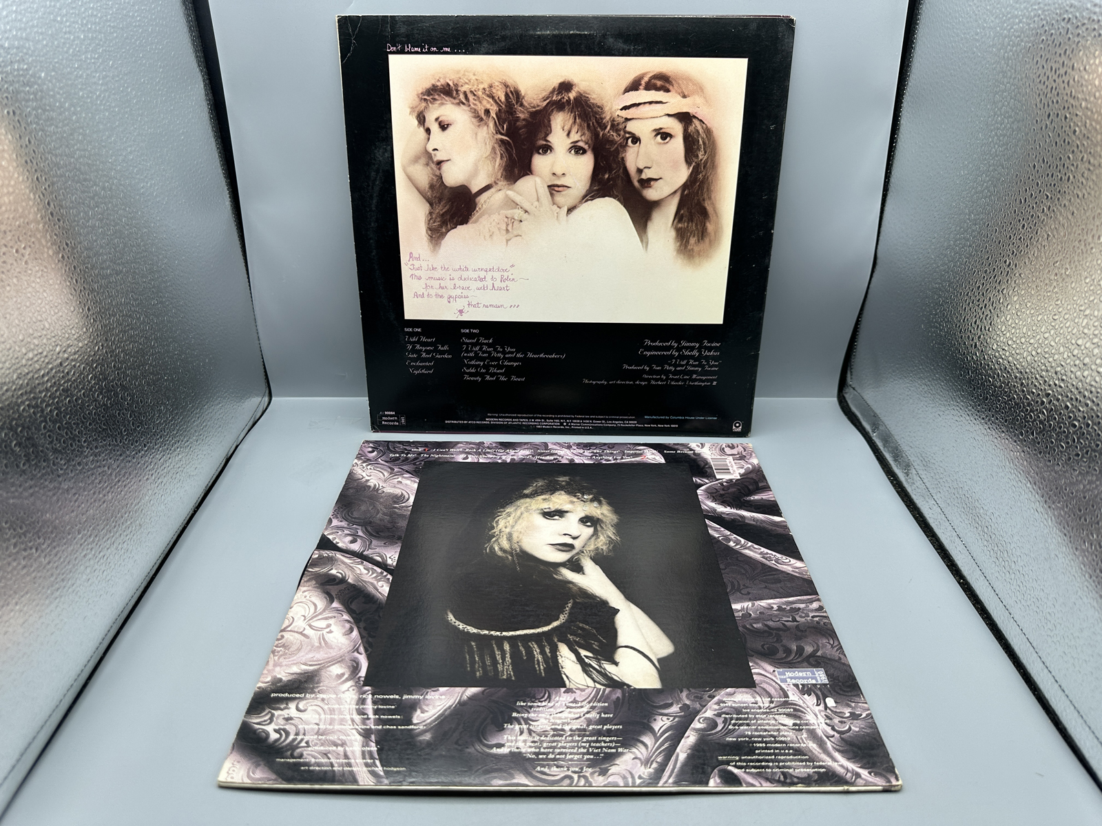 Stevie Nicks (2 LP Lot): The Wild Heart (1983); and Rock A Little (1985)