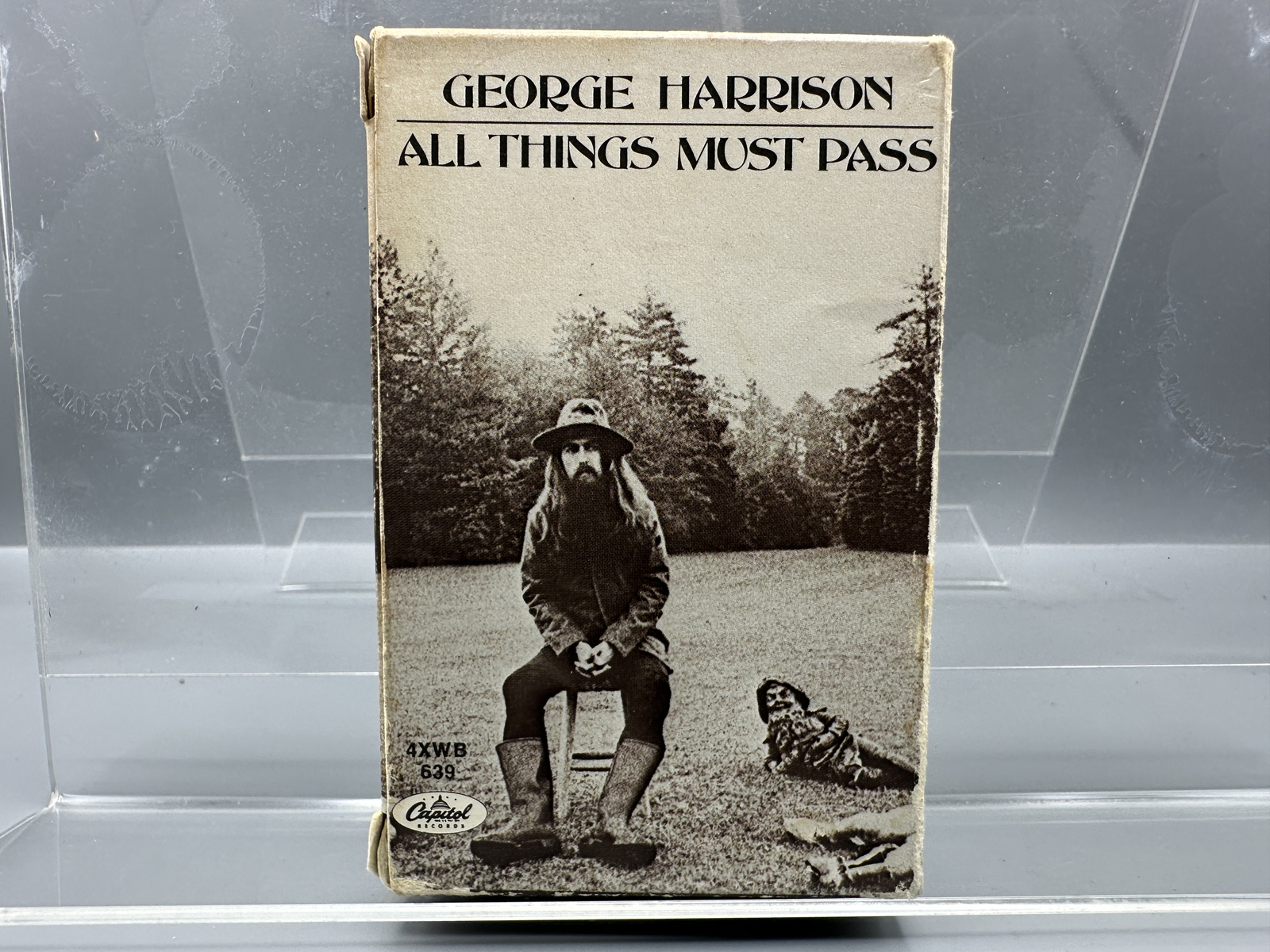Unknown Release Date Apple Records George Harrison All Things Must Pass Double Cassette Tape Box Set - 4XWB 639