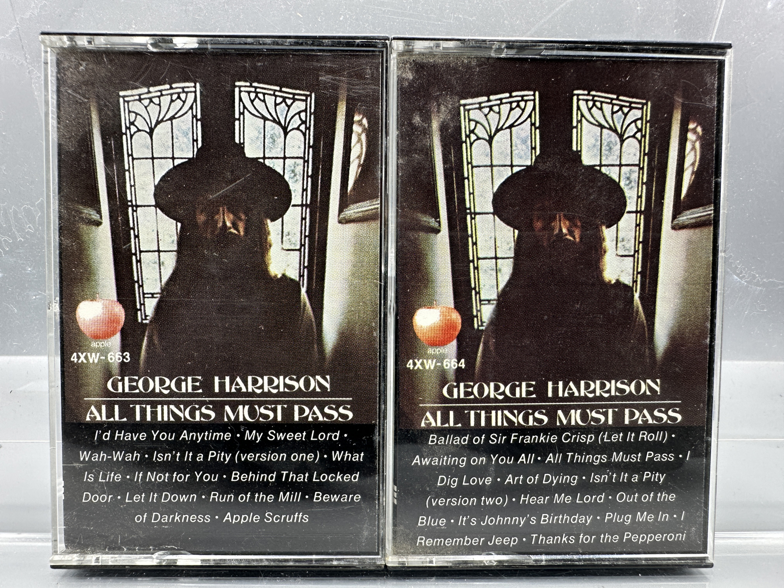 Unknown Release Date Apple Records George Harrison All Things Must Pass Double Cassette Tape Box Set - 4XWB 639