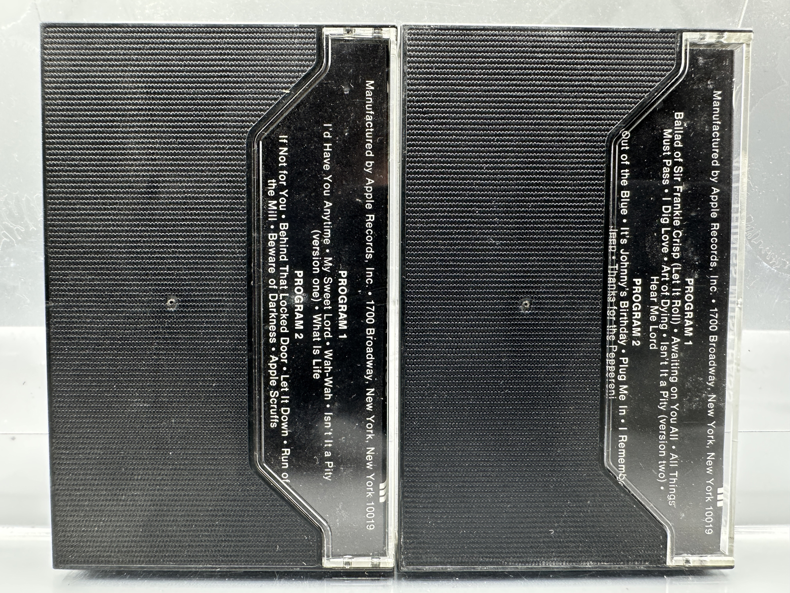 Unknown Release Date Apple Records George Harrison All Things Must Pass Double Cassette Tape Box Set - 4XWB 639