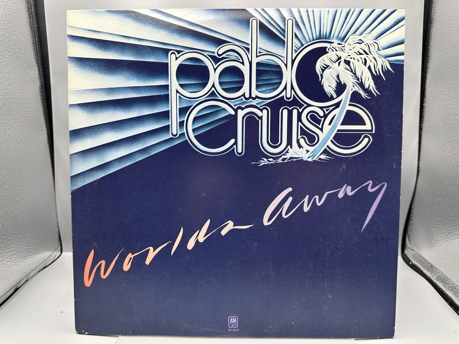 1978 A&M Records Pablo Cruise Worlds Away Vinyl Album - SP-4697