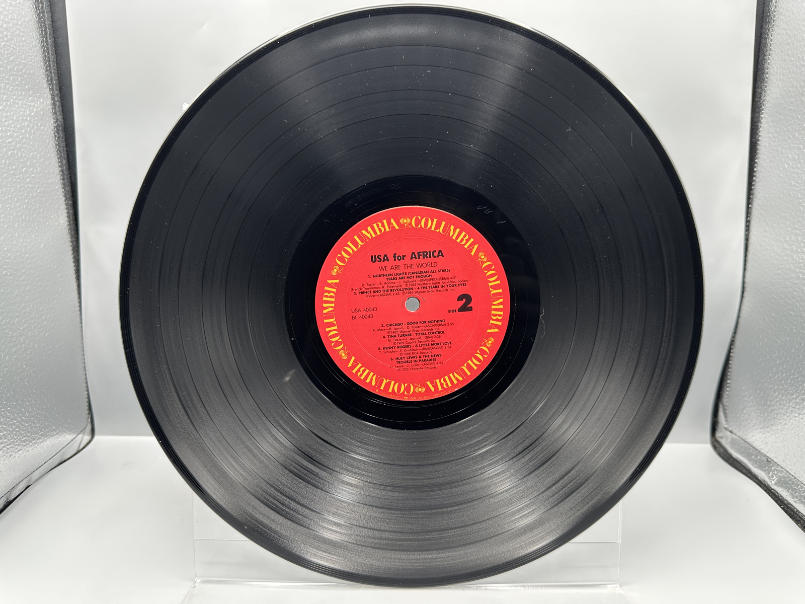USA For Africa: We Are The World (1985), front cover varient, gatefold. Making of this historic recording is basis of 2024 Netflix documenta
