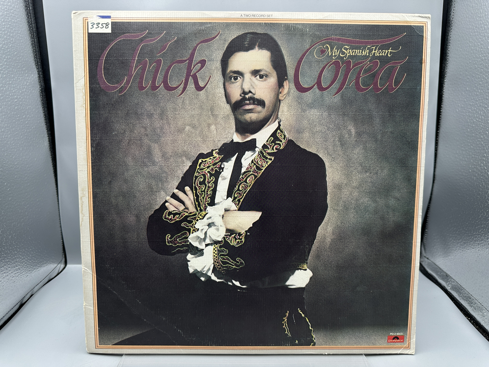 Chick Correa: My Spanish Heart (1976), gatefold, 2 LPs, promo stamp on back cover, previous owner sticker on front cover